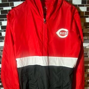 Cincinnati Reds Windbreaker Pullover MLB Genuine Merchandise Mens Small